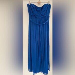David’s Bridal size 16 Royal Blue Prom Dress Gown NEVER WORN